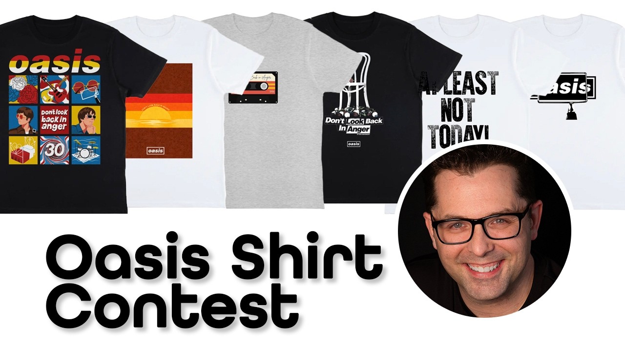 Let's Talk About These Oasis Contest T-Shirt Designs