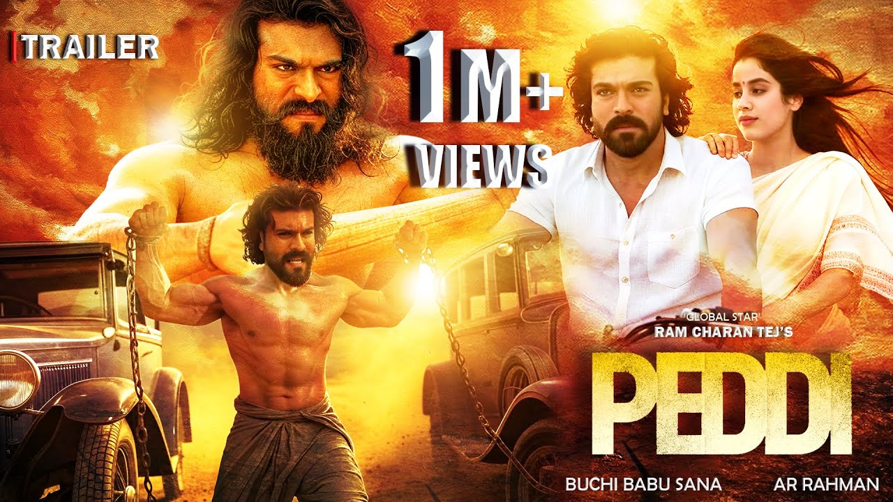 Peddi - Official Trailer | Ram Charan | Janhvi Kapoor | Bucchibabu Sana | A.R Rahman