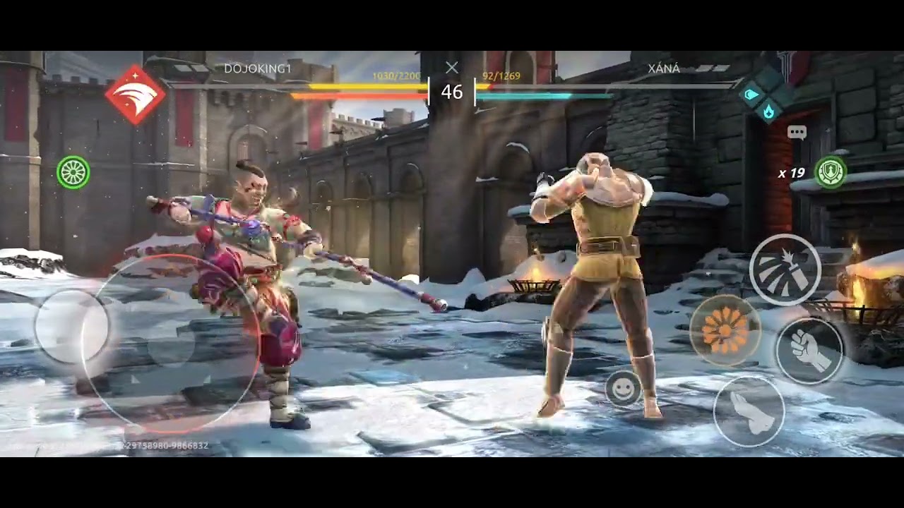 Hong -joo vs Ironclad fight / Shadow fight 4 