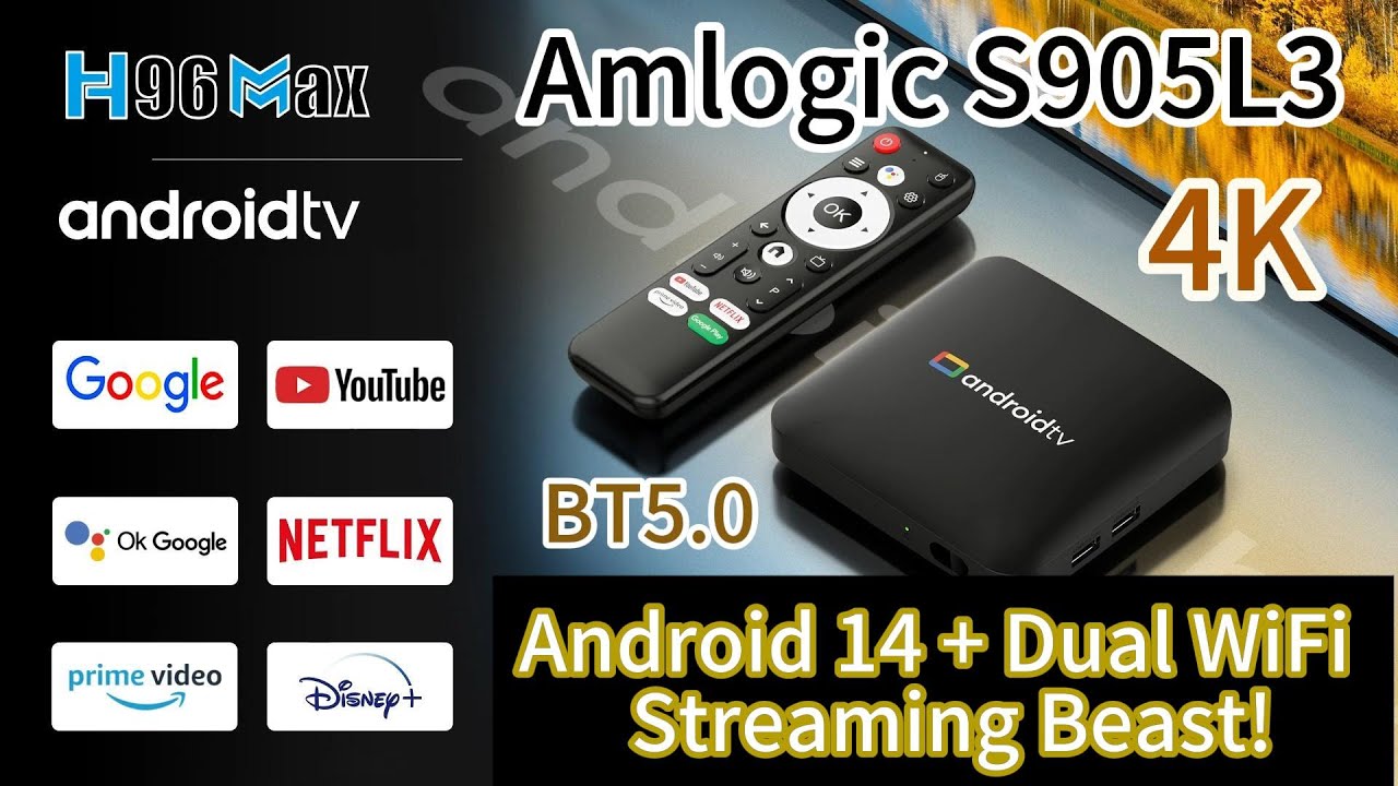 The Future-Proof Android Box? H96 Max S905L3 w/ Android 14 &ndash; 4K Streaming SECRETS Revealed!