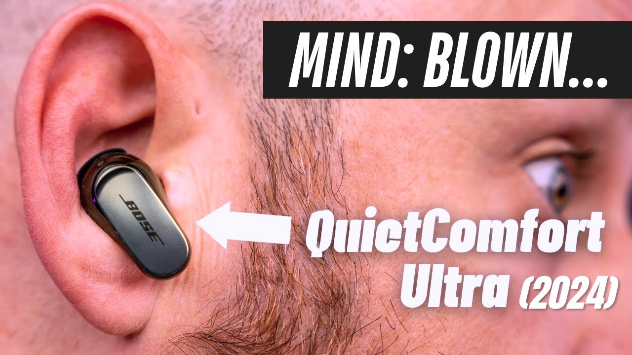 Noise cancelling KINGS! Bose QuietComfort Ultra Earbuds