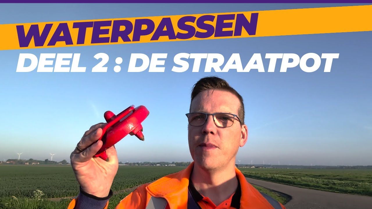 Waterpassen De straatpot