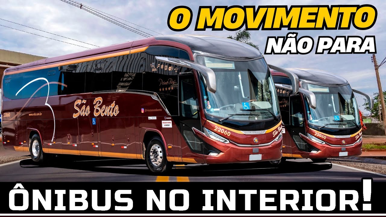 GRANDE MOVIMENTO DE ÔNIBUS NO INTERIOR!! RODOVIÁRIA DE RIBEIRÃO PRETO