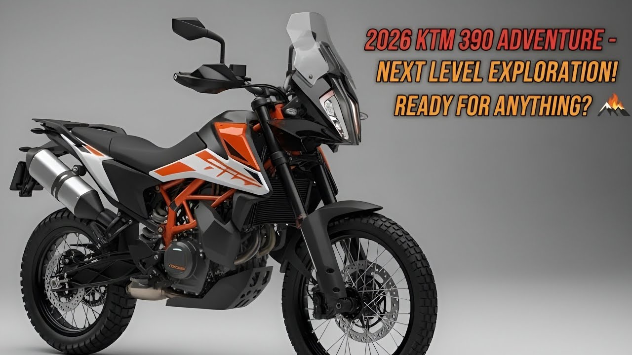 KTM 390 Adventure 2026 стал по-настоящему безумным! 😱 Маленький внедорожный мотоцикл, который счи...