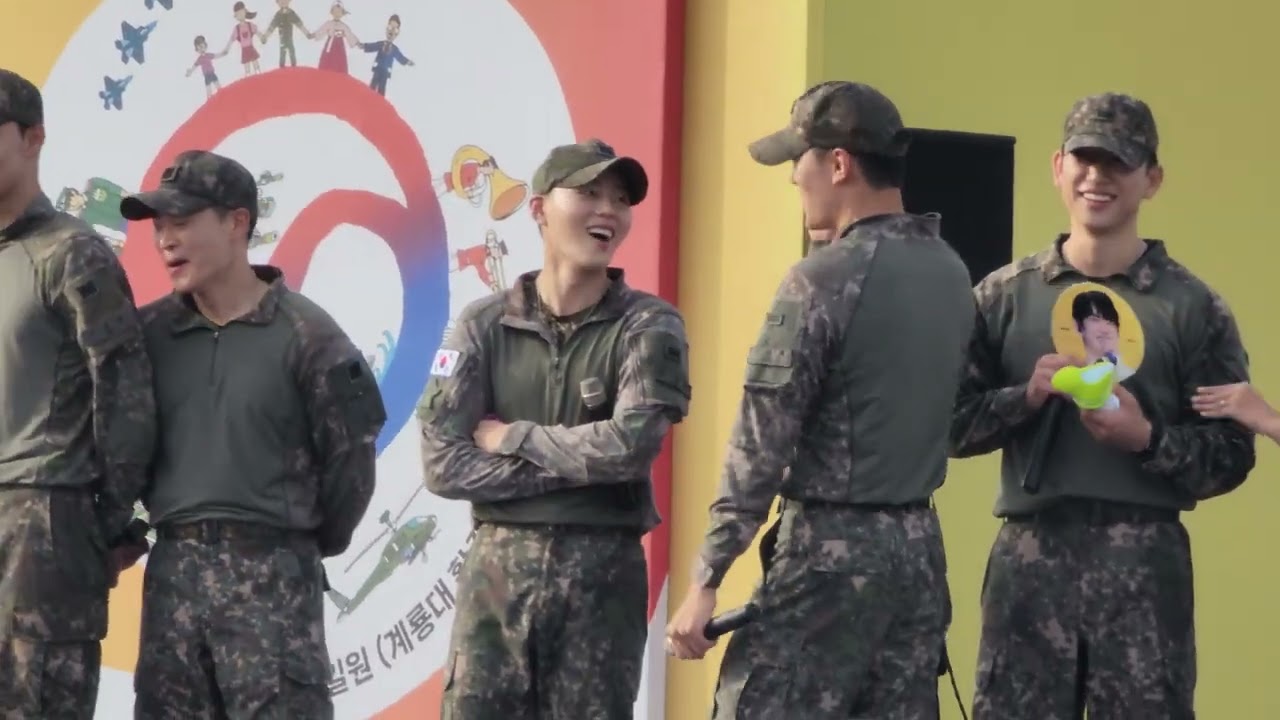 231010 지상군페스티벌 군가노래방 #하성운