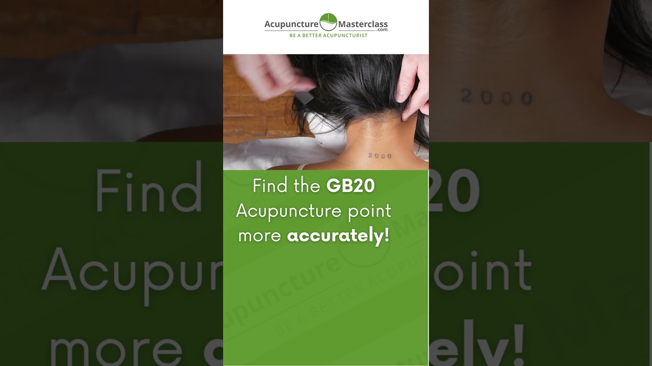 Хитрость для более точного определения GB20! #точкиакупунктуры #акупунктура #расслабление #натуро...