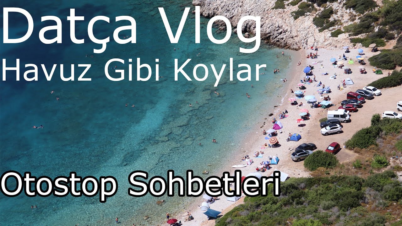 Datça Palamutbükü Otostop Sohbetleri Vlog | Akvaryum Koyu
