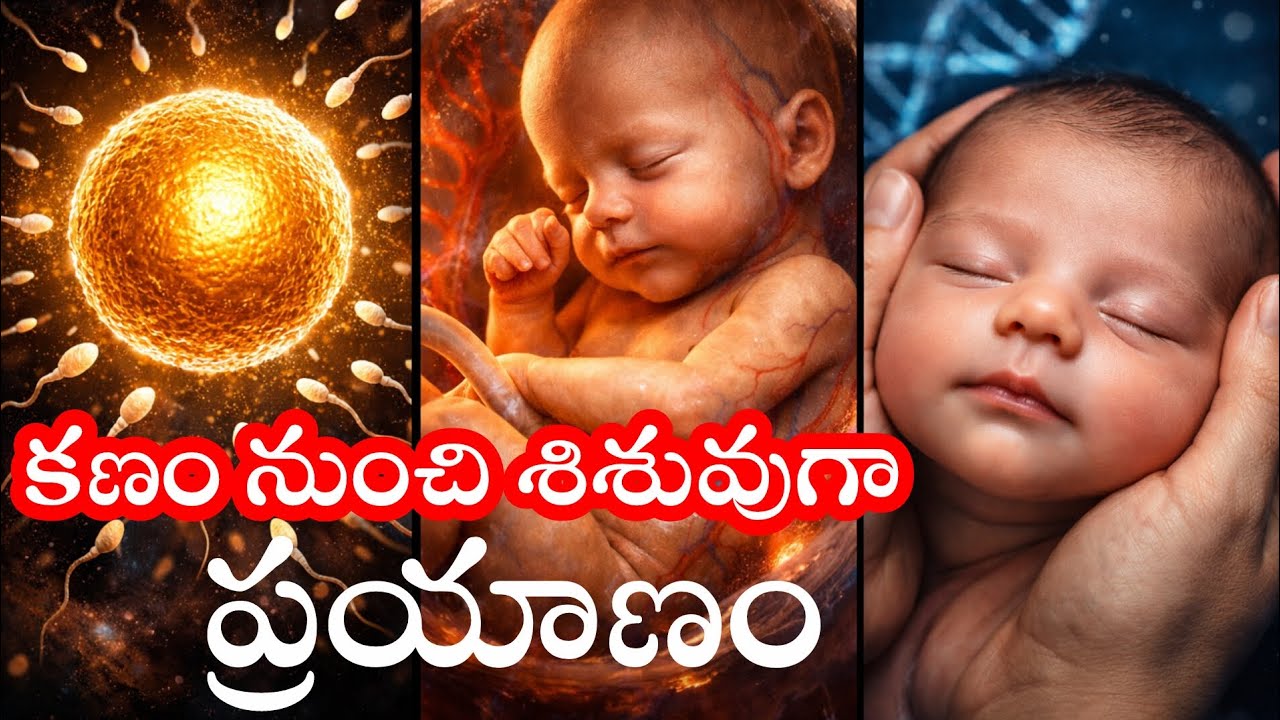 ఒక్క కణం.. ఒక ప్రాణంగా ఎలా మారుతుందో మీకు తెలుసా?  #PregnancyInTelugu #HumanEvolution   #Motherhood