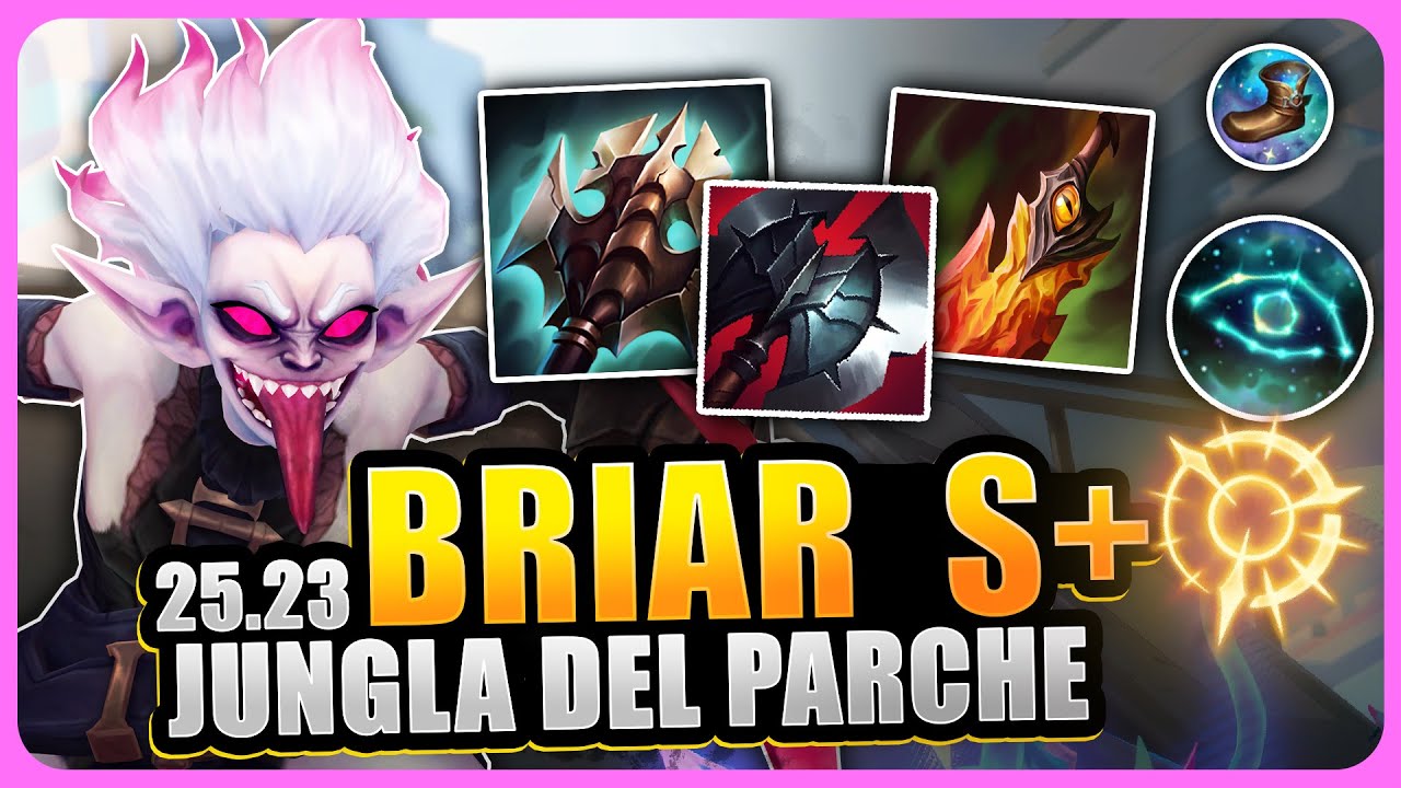 Briar es EL MEJOR JUNGLA para LOW ELO! Te enseño como jugarla