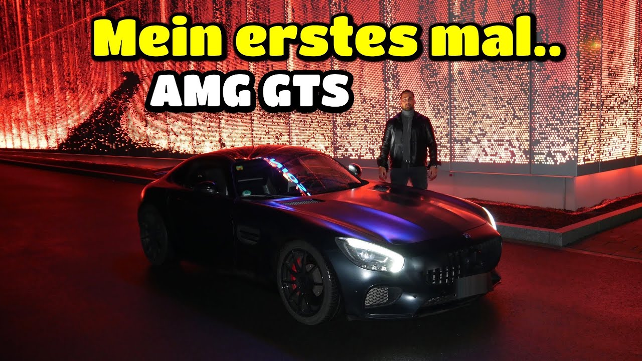 Mein erstes mal AMG! VOLLGAS im Black Beast | AMG GTS 510 PS 650 NM