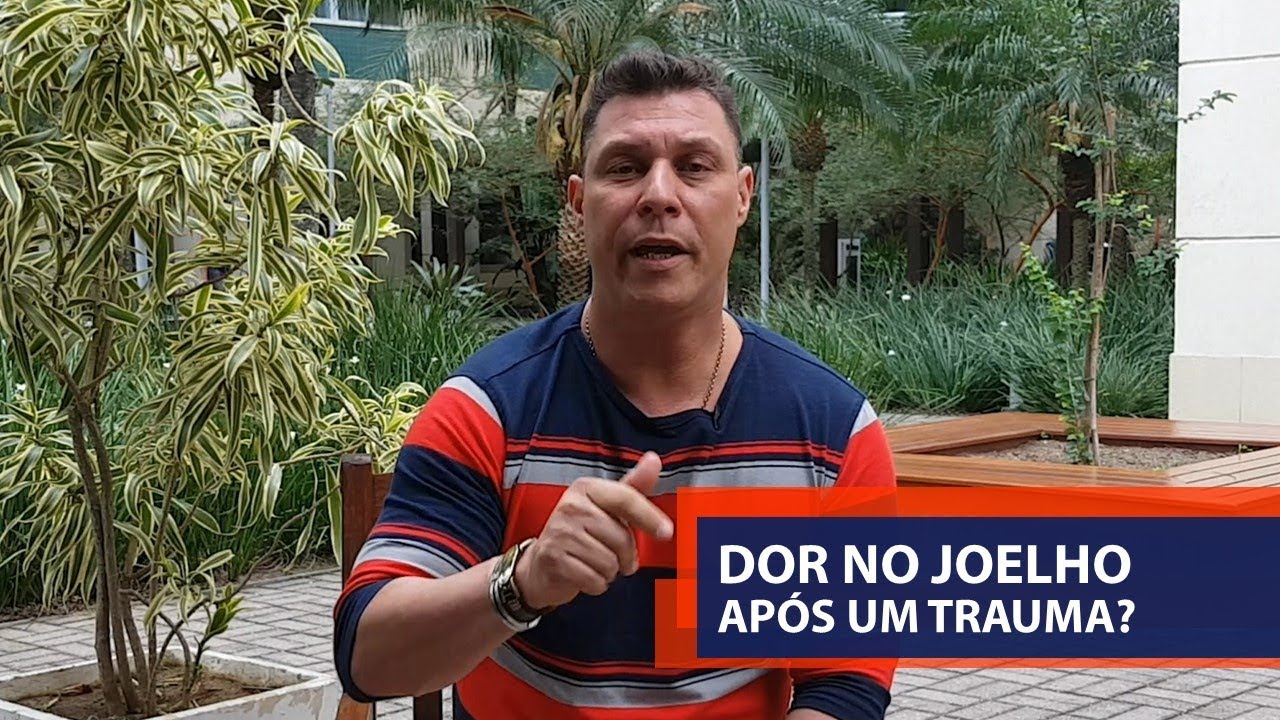 Voc&ecirc; sentiu dor na parte interna do joelho ap&oacute;s um trauma ou esfor&ccedil;o f&iacute;sico?