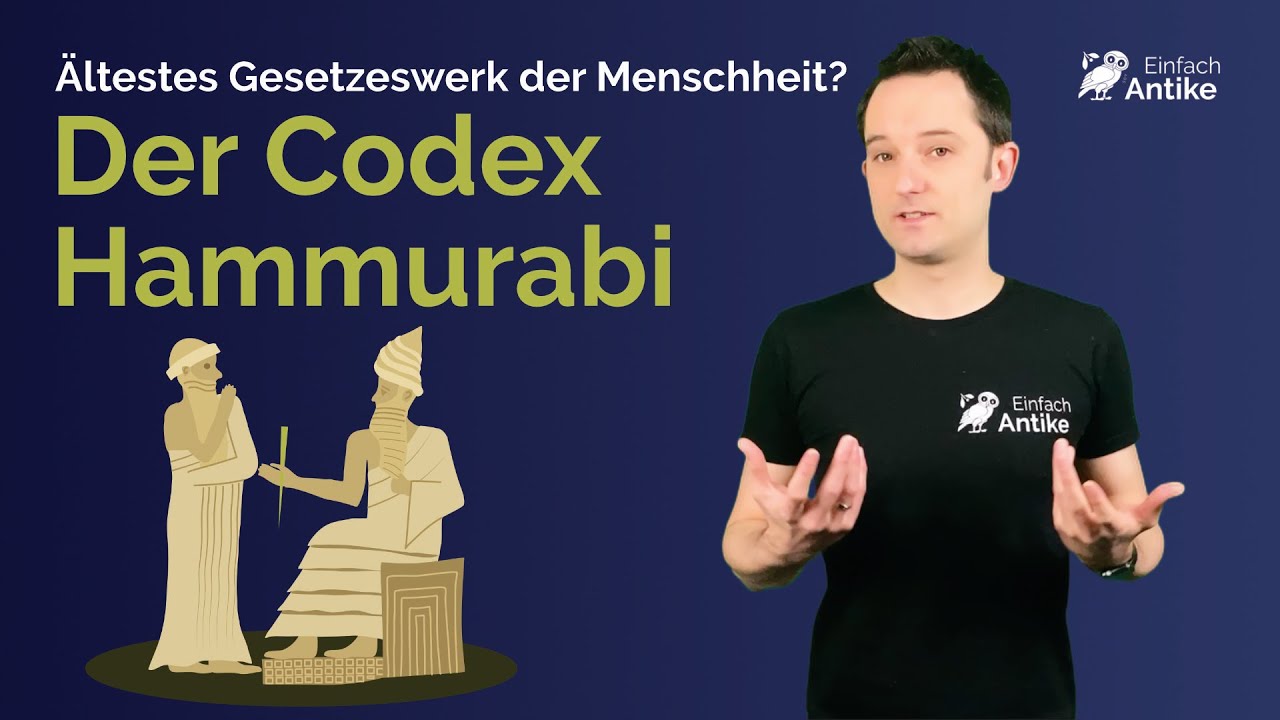 Der Codex Hammurabi | Das älteste Gesetzeswerk der Menschheitsgeschichte? – Einfach Antike