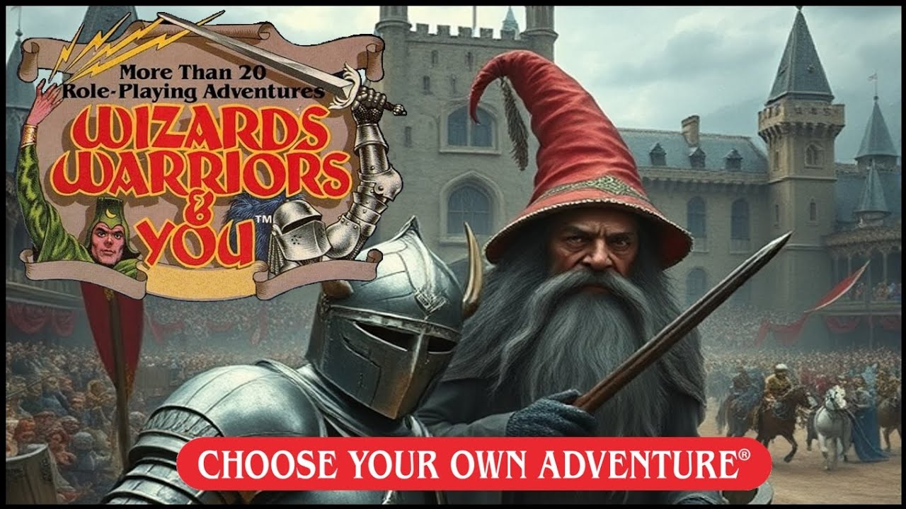 Wizards Warriors and You #10: Tournament for Terror - Gamebook & Review Choose Your Own Adventure