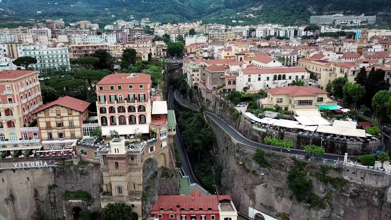 Sorrento, Italy - from a drone