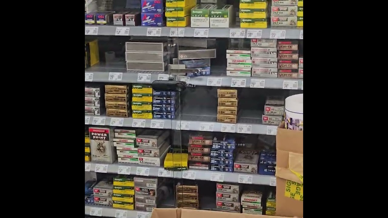 Quick ammo shopping at Walmart Michigan 