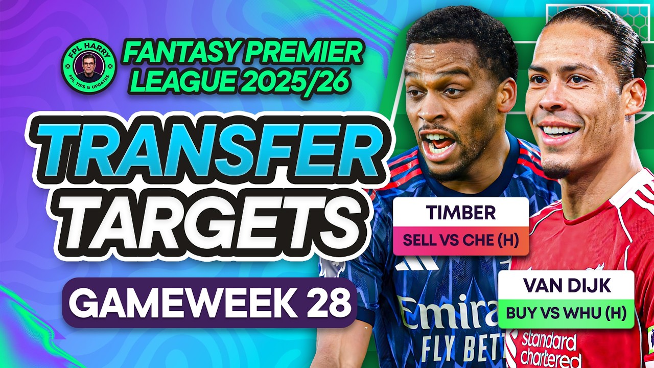 MY FPL GW28 TRANSFER TARGETS! ♻️ Dango, Wilson vs Rayan? 🎯 | Fantasy Premier League Tips 2025/26