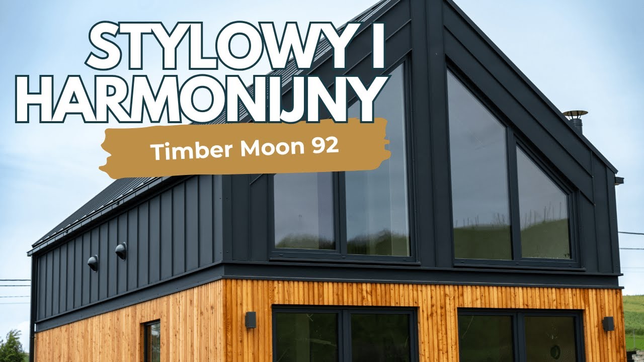 NOWY MODEL DOMU RODZINNEGO TIMBER MOON 92 - DOMY SZKIELETOWE