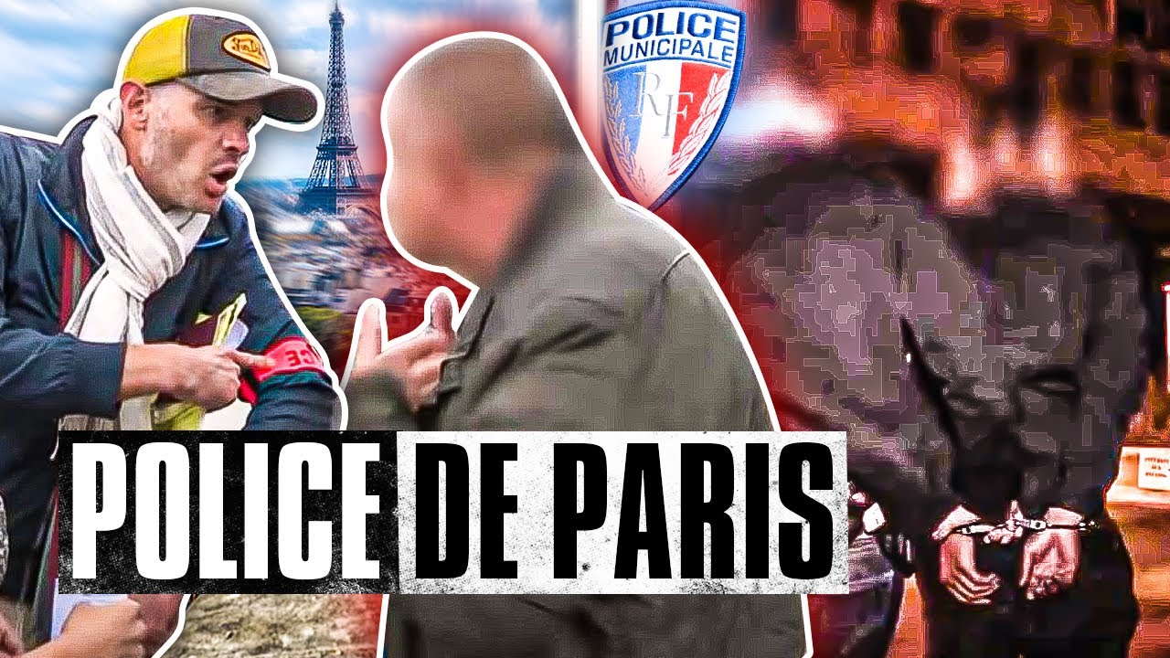 La Police Patrouille sur les Quais de Seine