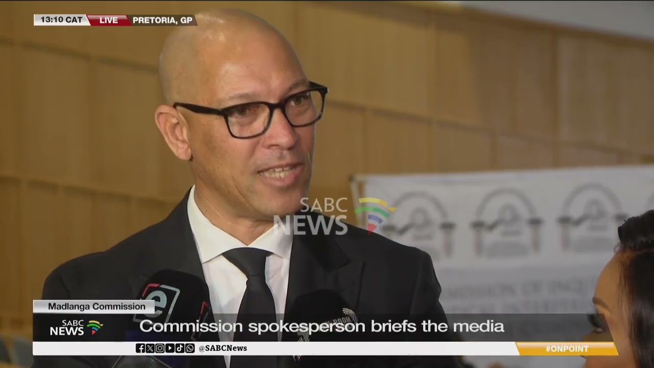 Madlanga Commission | Commission spokesperson briefs the media