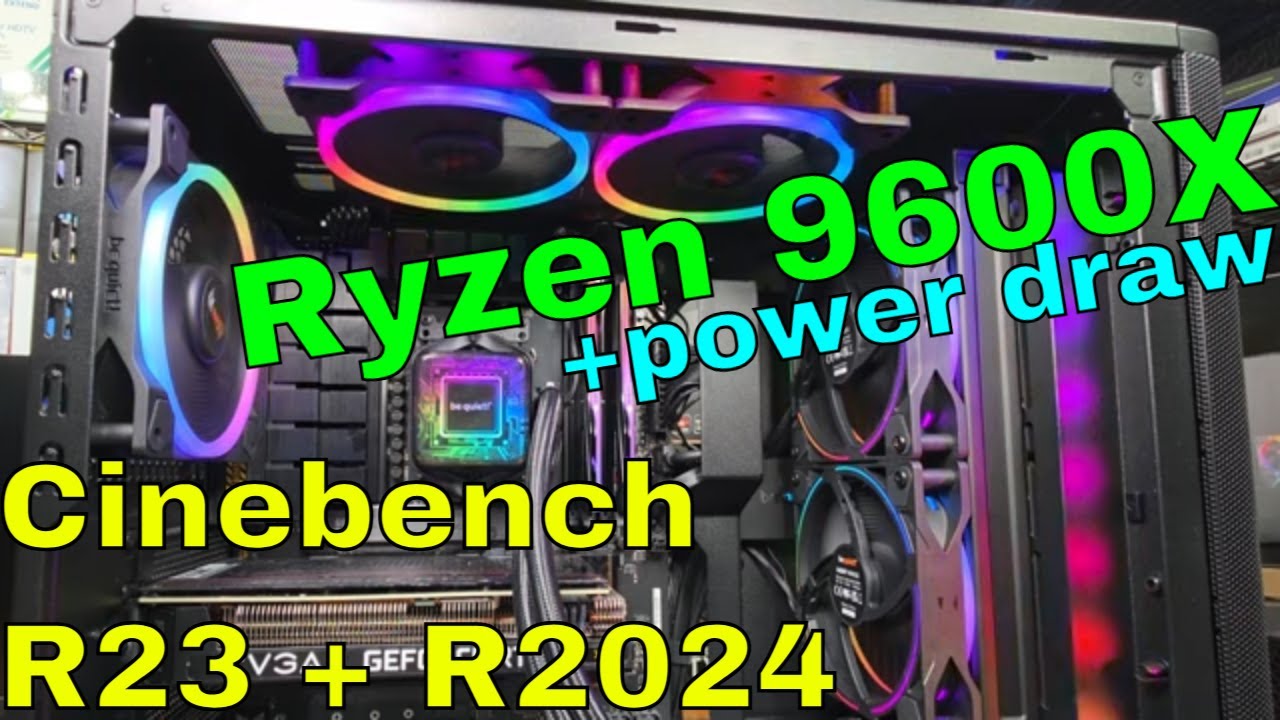 Ryzen 9600X против Cinebench!