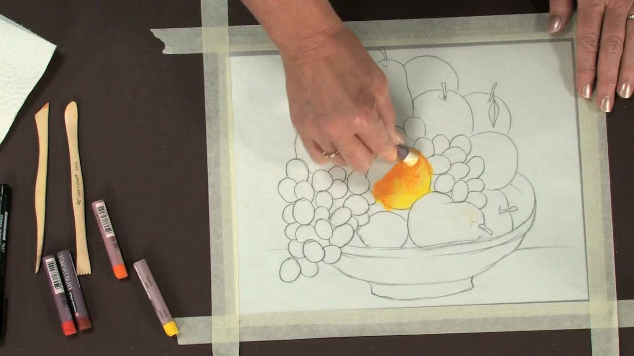Reverse Pastel Painting - Lesson Plan