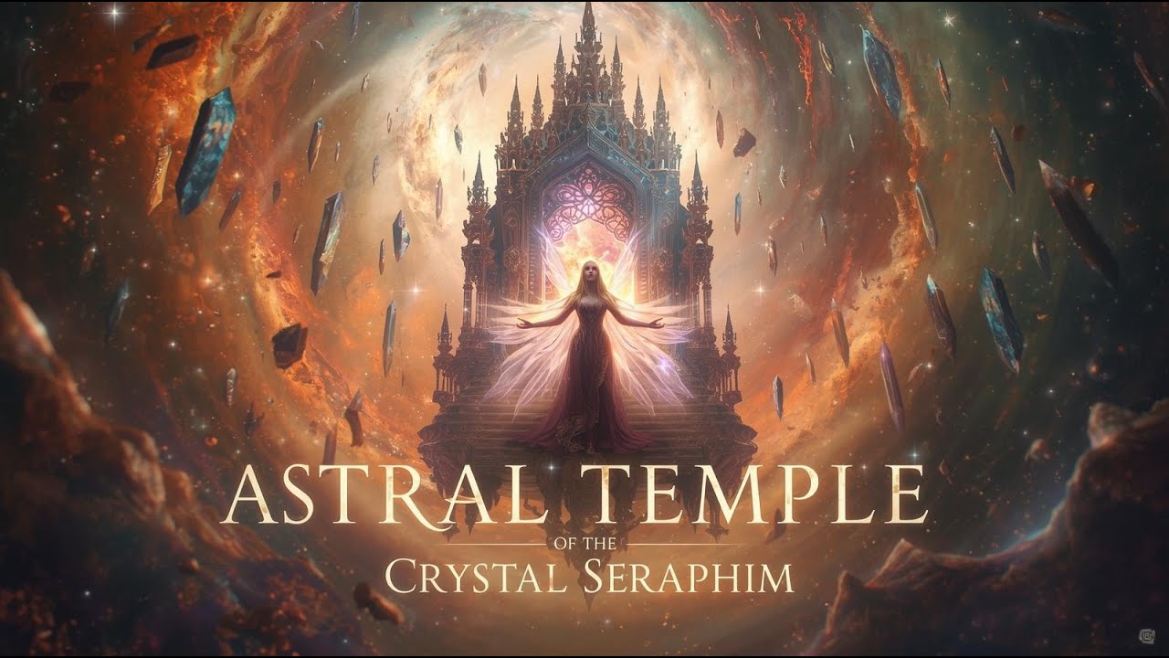 Astral Temple of the Crystal Seraphim | Elven Celestial Healing Ritual with Elvish Chants 