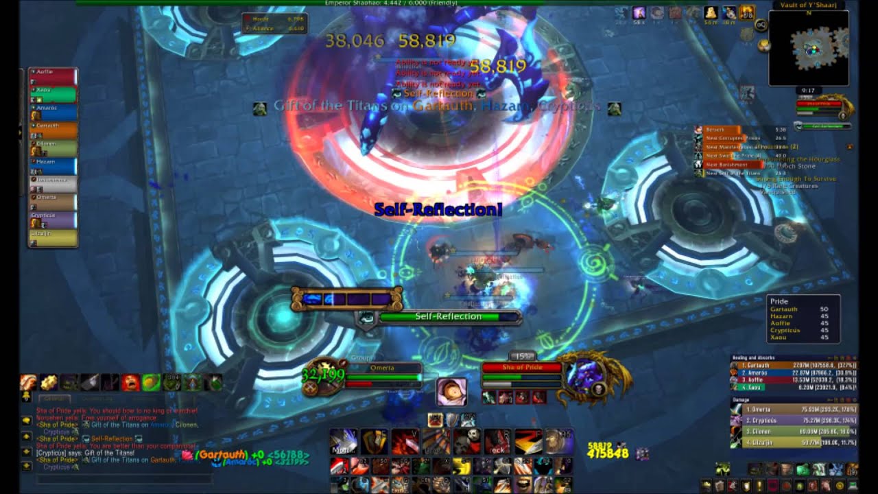 Heroic Sha of Pride 10 Man - Arms Warrior