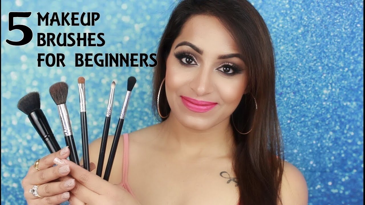 5 Makeup Brushes  For Beginners (हिन्दी) | Deepti Ghai Sharma