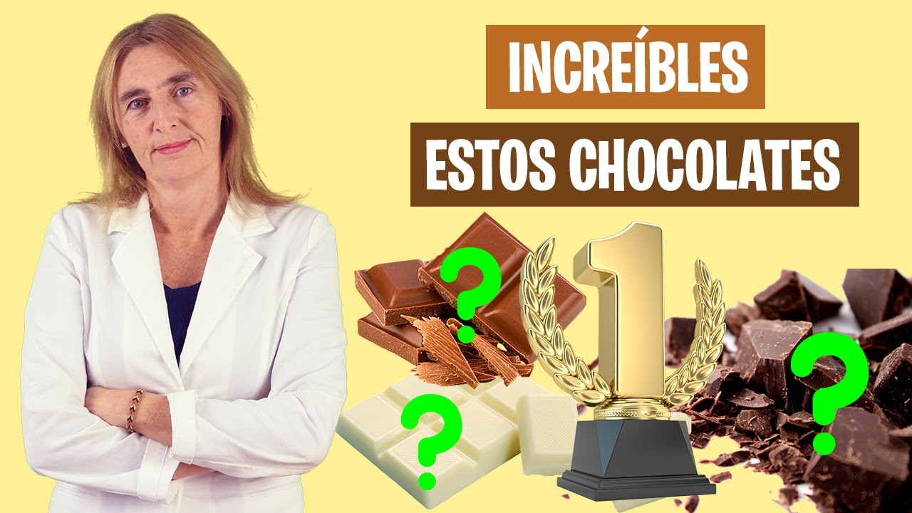 Este CHOCOLATE te SORPRENDERÁ | Tipos de chocolates | Alimentación real saludable