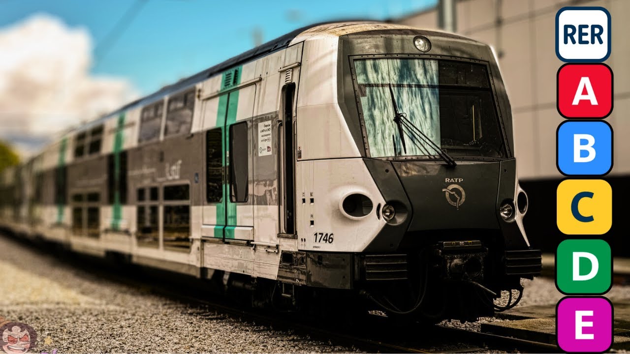 RER Parisien | Toutes les ligne (2024)