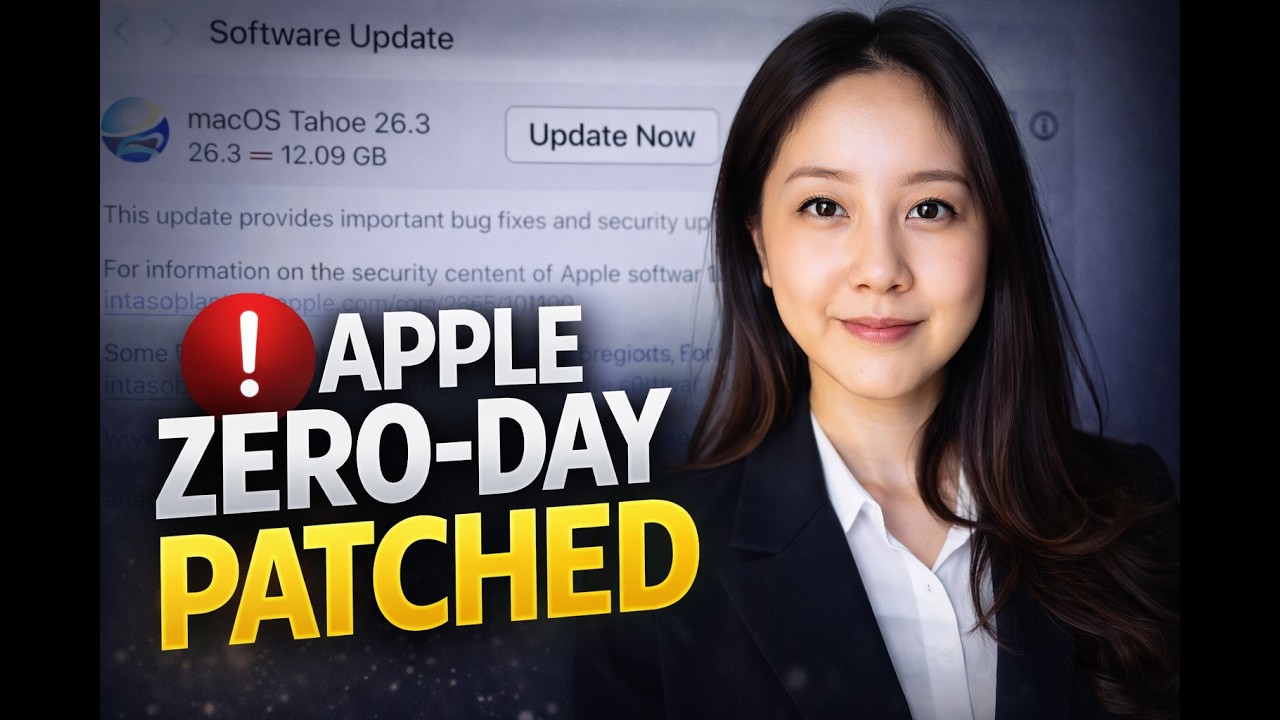 Первая уязвимость нулевого дня Apple 2026 года (CVE-2026-20700) — обновите сейчас!