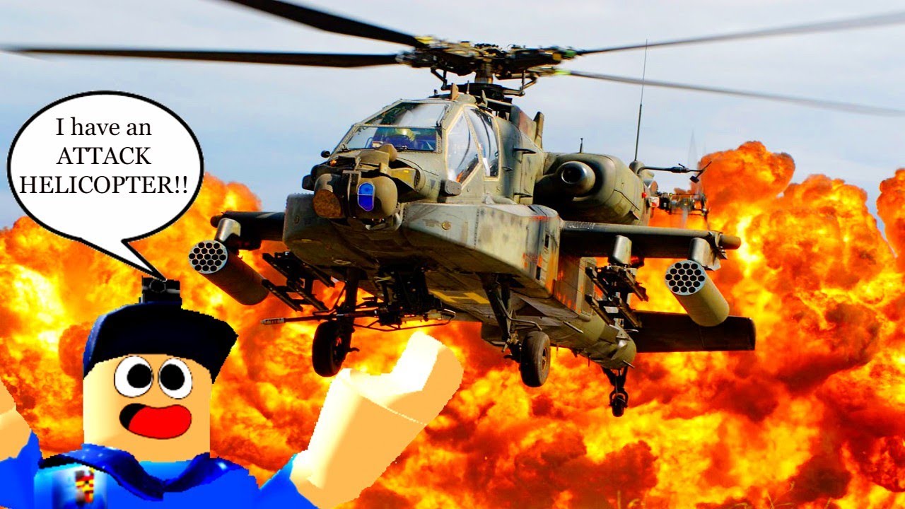 I own an ATTACK HELICOPTER in this game!!