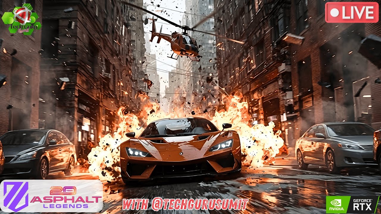 🔴New Asphalt Legends | 2k HDR| Live Stream | Tech Guru | Game Time