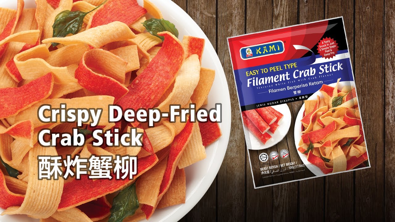 A Tasty Snack - Crispy Deep-Fry Filament Crab Stick | 酥炸蟹柳 - 是非常受欢迎的新年小吃之一