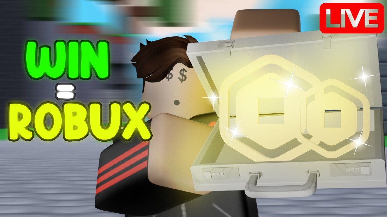 🔴Roblox Bed wars Customs live for robux🔴 ✨reading chat✨