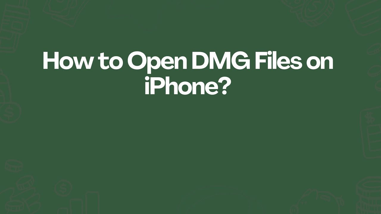 How to Open DMG Files on iPhone?