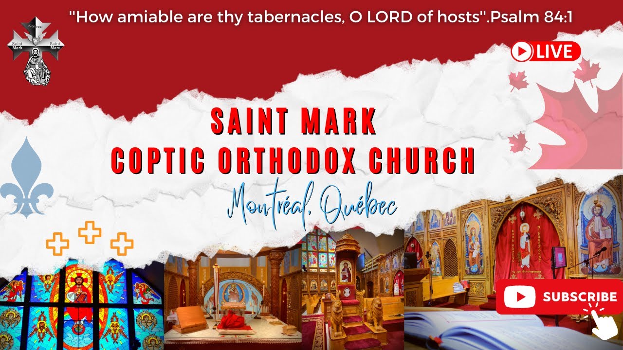 STMARKCOCMTL - The Divine Liturgy | Saturday, Jan 24th, 2026