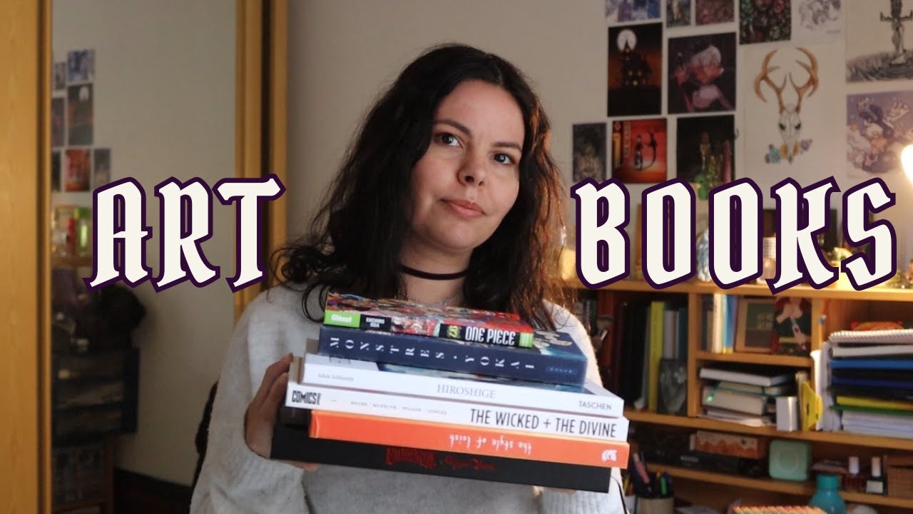 ARTBOOKS et livres pour trouver l'INSPIRATION 🎨 !
