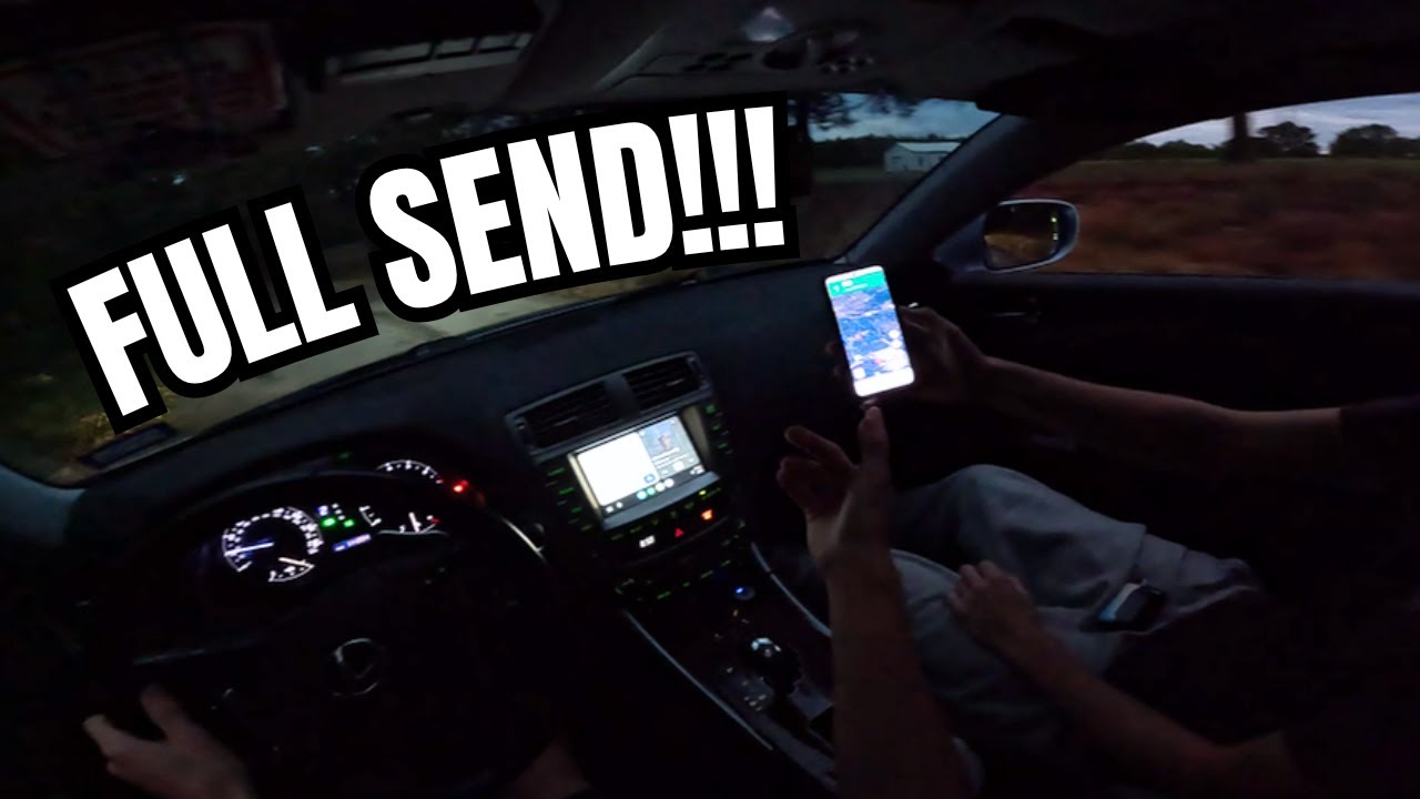 RIPPING East Texas BACKROADS in my MODIFIED LEXUS IS350... (POV Driving)