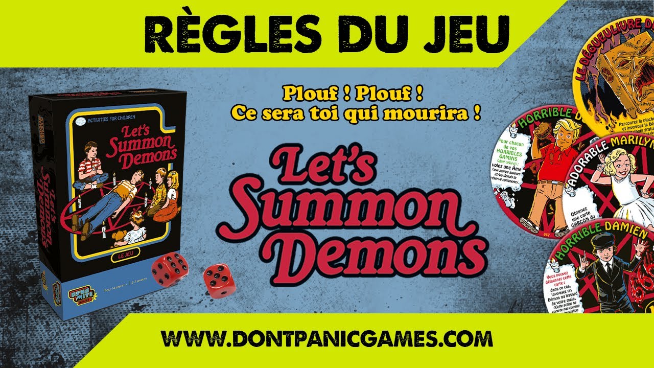 [RÈGLES DU JEU] Let's Summon Demons