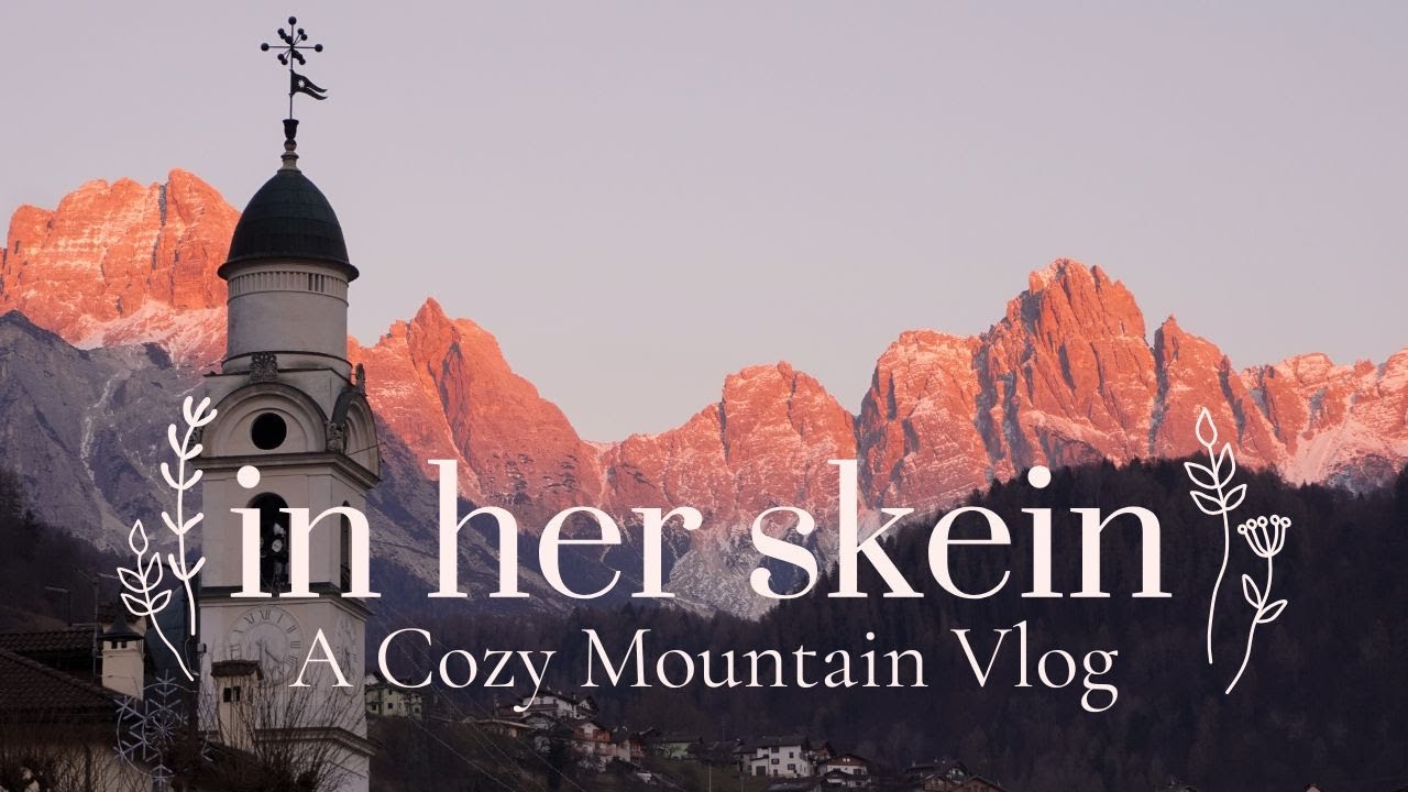 Начало года в горах 🏔️ Медленное продвижение в вязании 🧶 Планы на 2026 год ✨