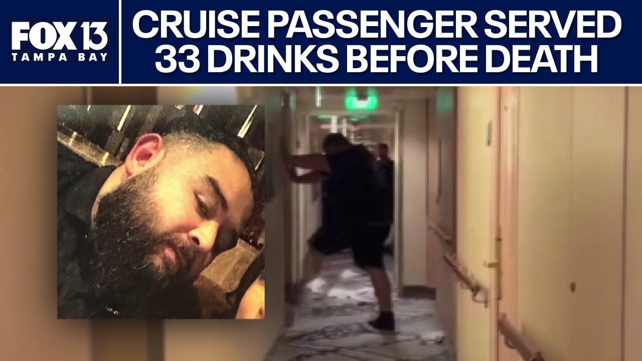 Lawsuit: Cruise passenger served 33 drinks before in-custody death