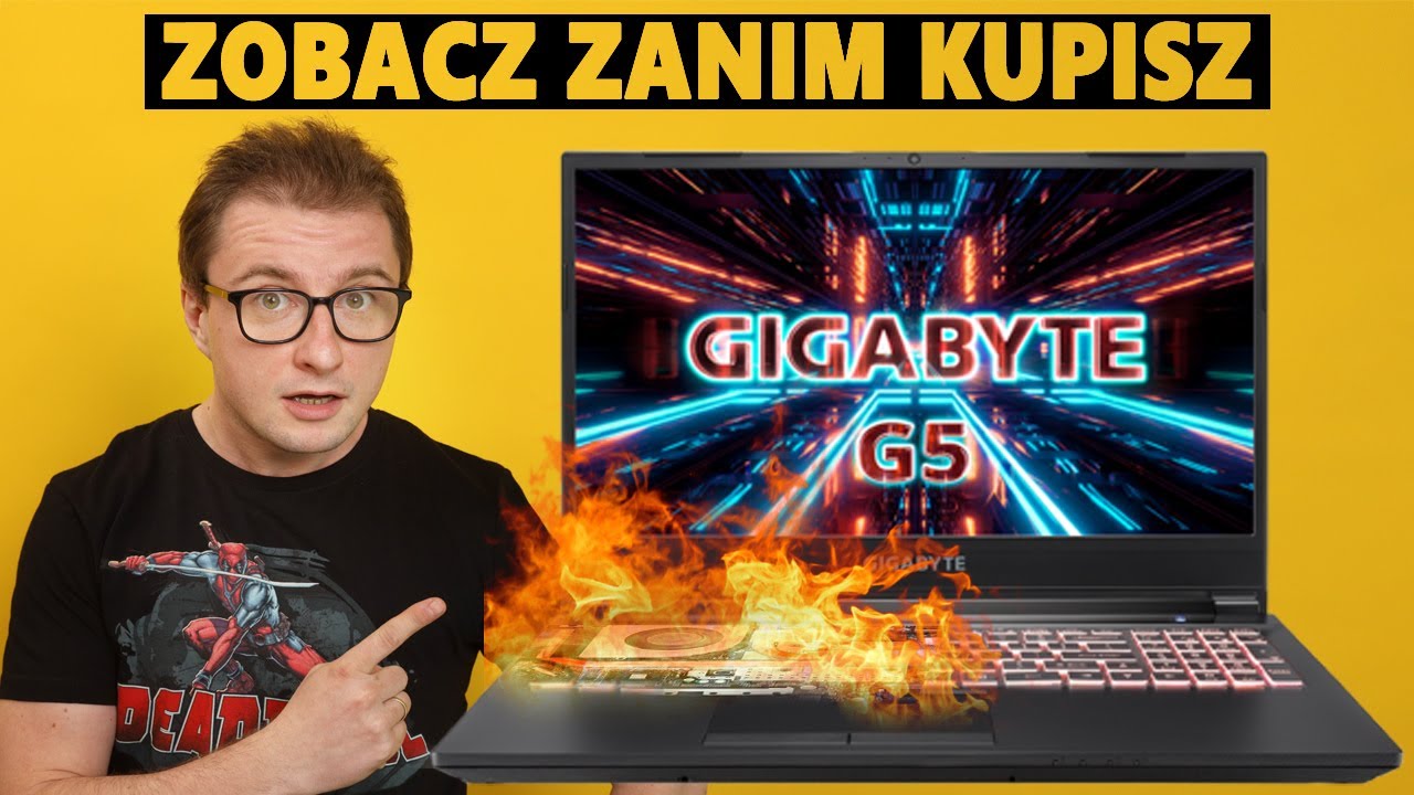 GIGABYTE G5 KC RTX3060 115W i5-10500H 16GB IPS 240H RECENZJA NIE SPONSOROWANA