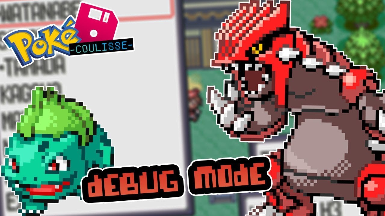 UN DEBUG MODE DANS POKÉMON RUBIS !?