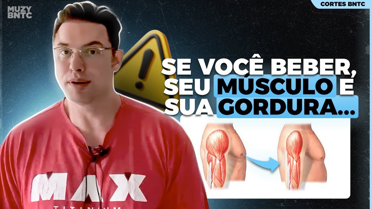 QUEM TREINA PODE BEBER? Tudo sobre ÁLCOOL e MUSCULAÇÃO
