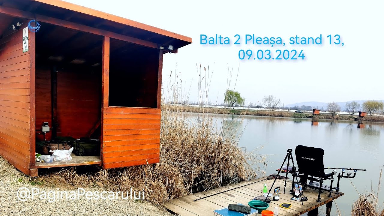 Balta 2 Pleașa - baltă cu reținere, ziua bărbatului 💪🎣😎