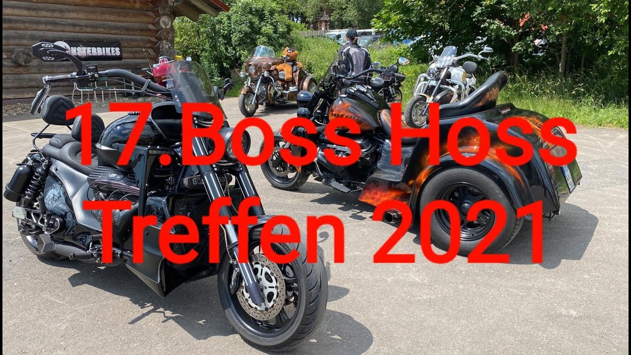 BOSS HOSS V8 Treffen 2021 zum 17 Mal treffen sich die BOSS HOSS Fahrer in Pullman City  im Harz