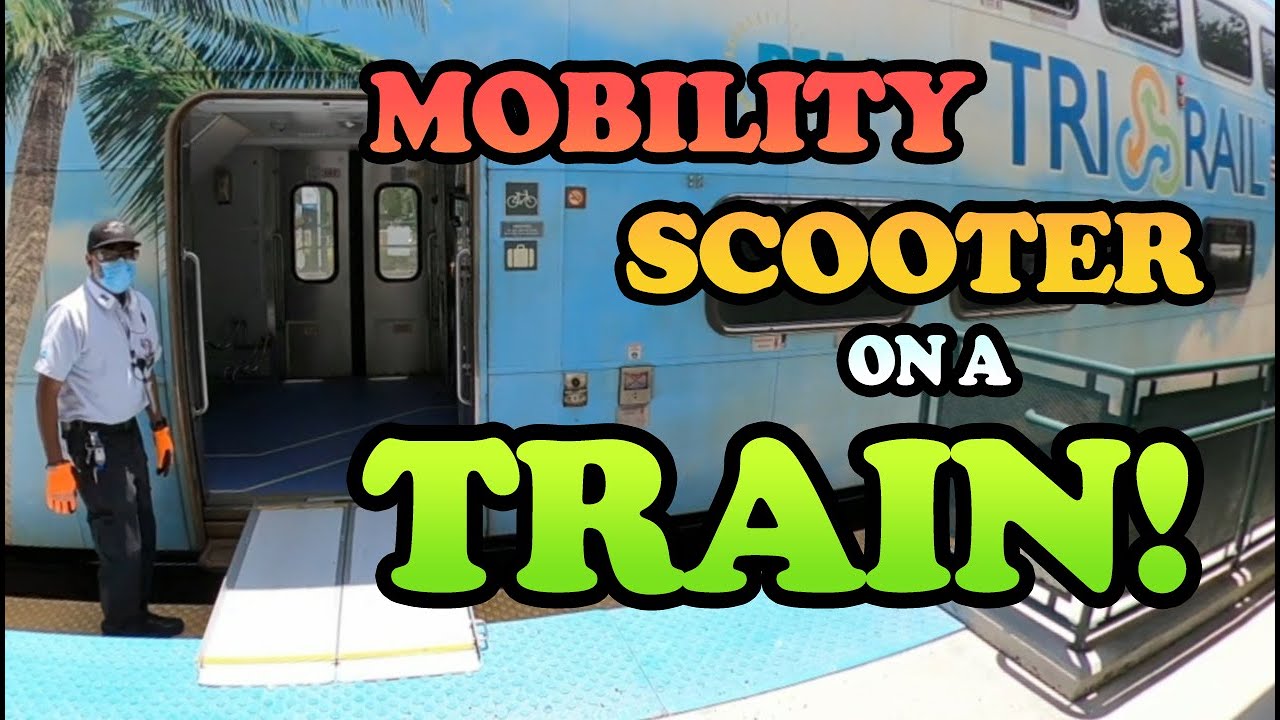 🚄 Riding A Mobility Scooter On The Commuter Rail