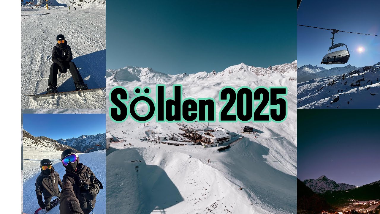 Skiurlaub in Sölden 🏂! Eine Woche auf der Piste