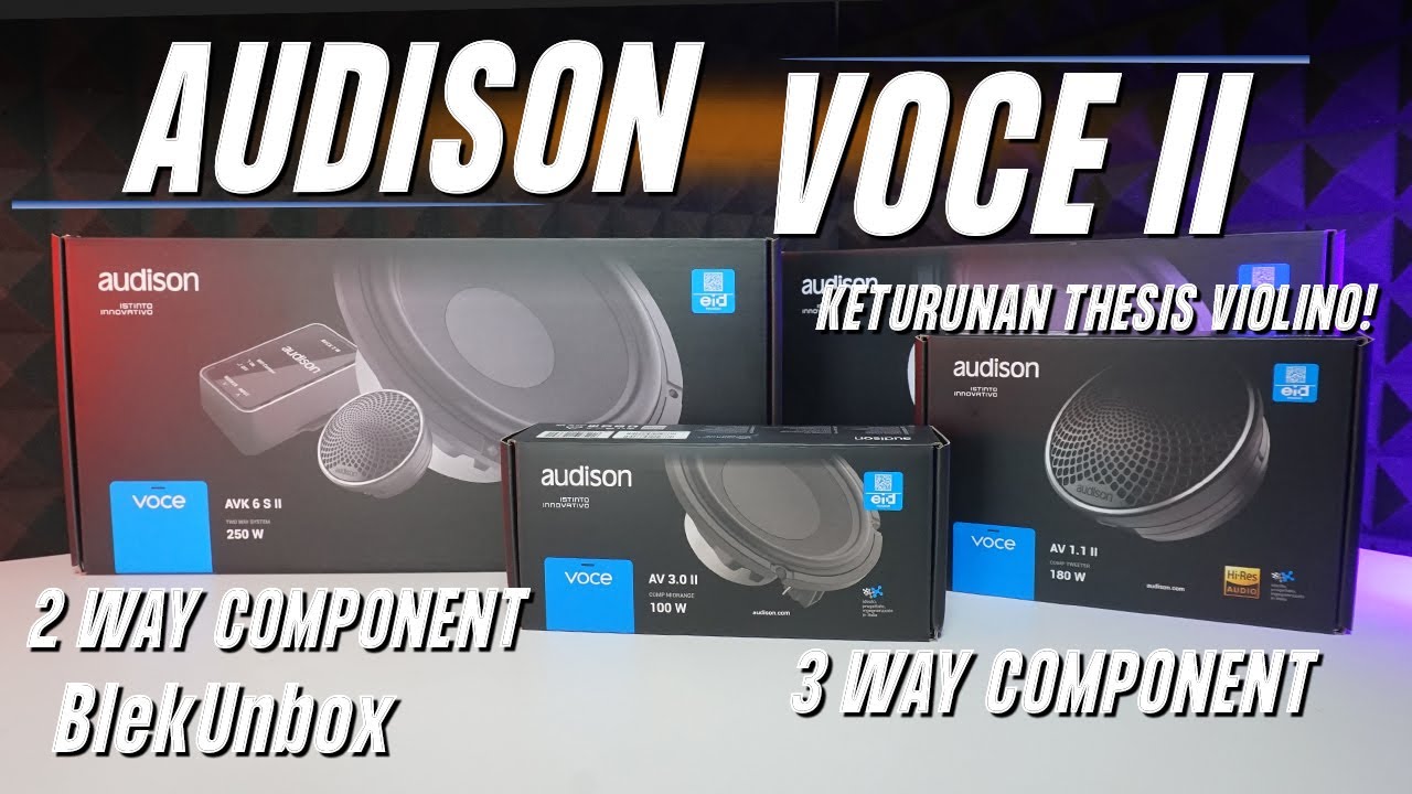 KITA LIHAT LEBIH DEKAT #AUDISON VOCE II SANG KETURUNAN THESIS VIOLINO 😍😍